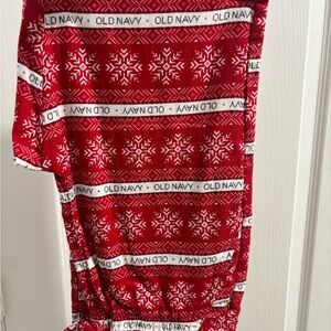 Old Navy Red Snowflake Men’s Pajama Bottoms